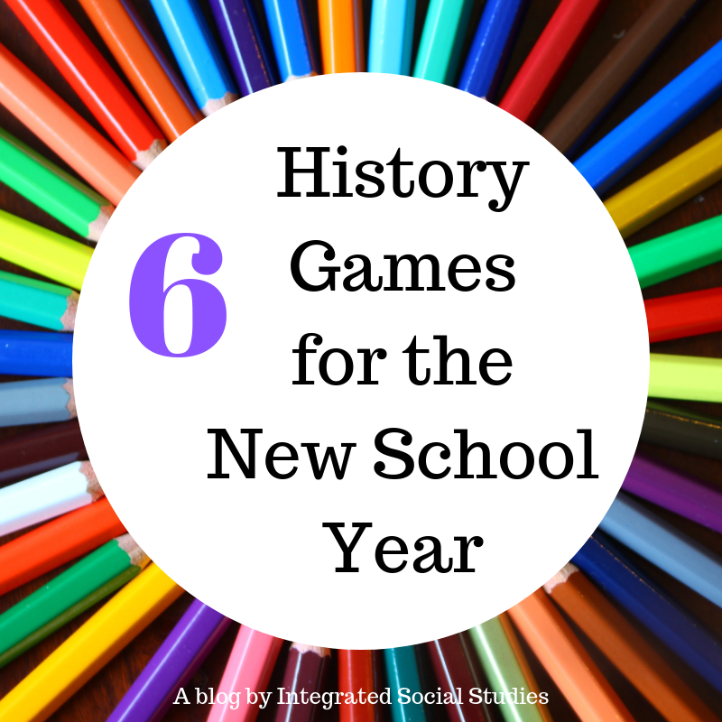 6 History Games to Try in the New School Year